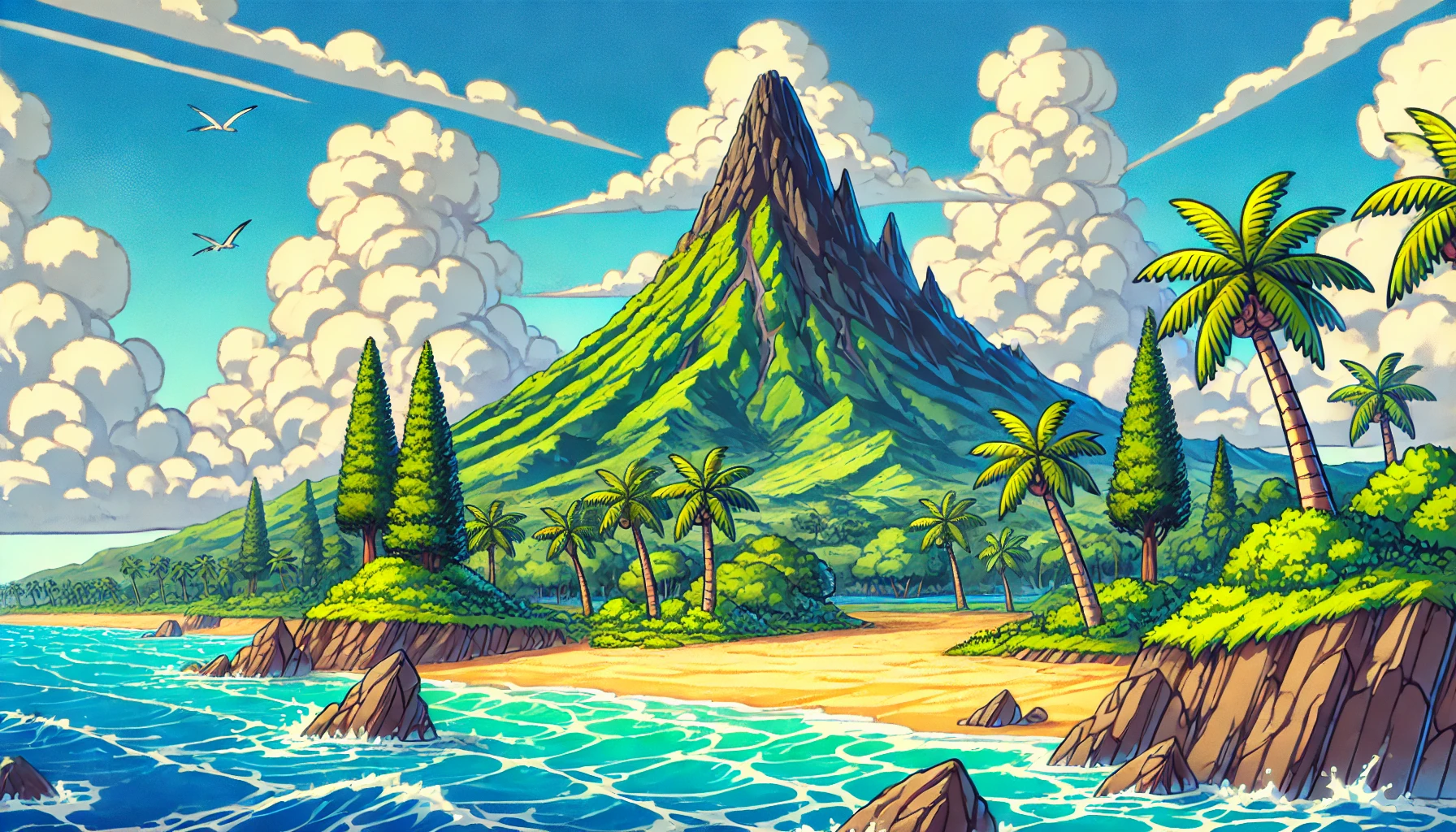 Sky Dungeons and Papaya Island are now fully implemented!